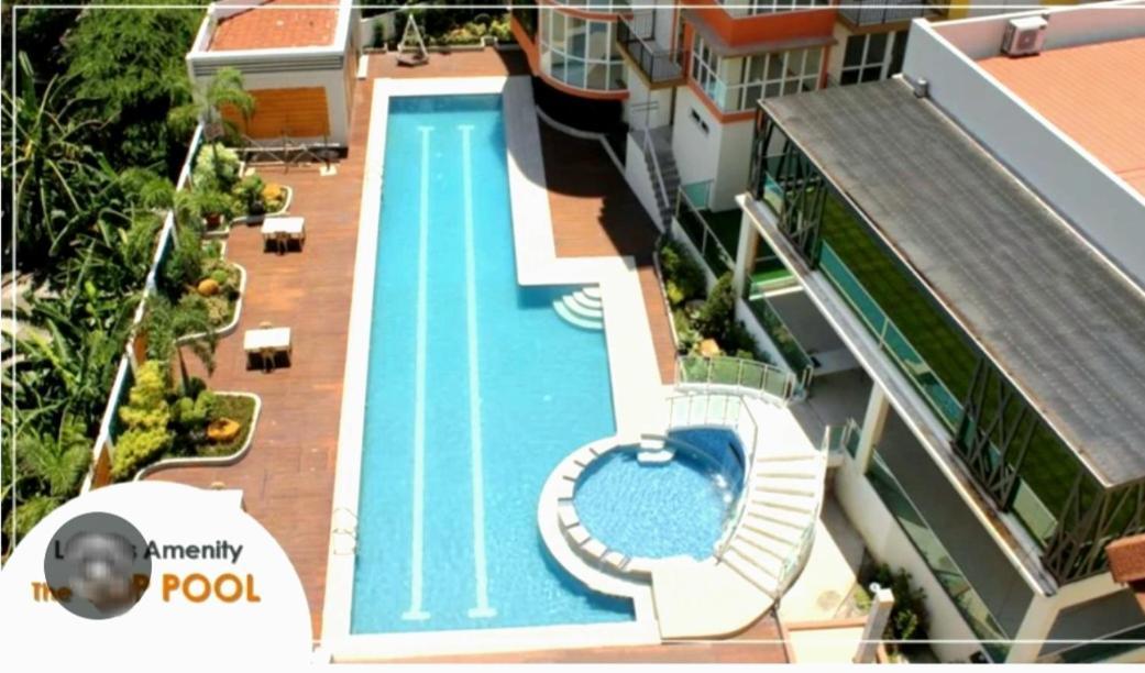 The Lancris Residences, 2 Bedrooms, 1 Bathroom, Living-Room, Kitchen & Pool Is Free Paranaque City Exterior photo